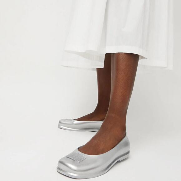 Marc Jacobs Silver flats 39 - Picture 8 of 9